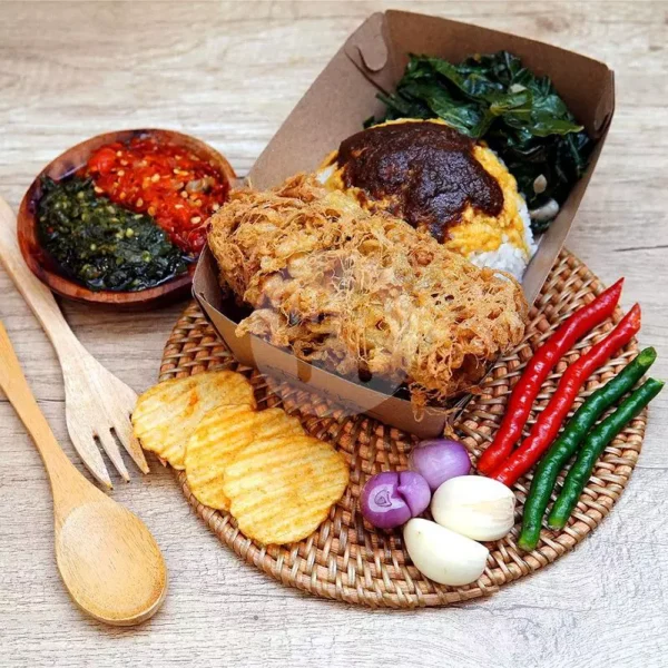 Nasi Telur Crispy Sultan