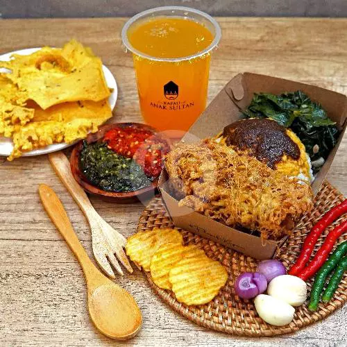 Paket Kenyang Nasi Telur Crispy Sultan